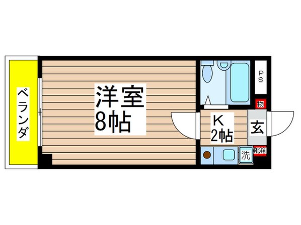 ＫⅡビルの物件間取画像